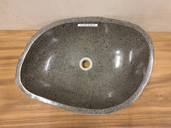 Waschbecken aus Naturstein – 56 x 40 x 15 cm – FL22744