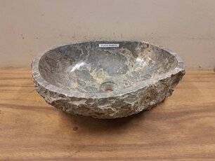 Waschbecken aus Marmor – 50 x 40 x 15 cm – FL22753