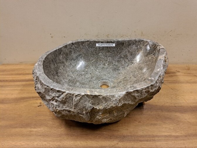 Waschbecken aus Marmor – 51 x 42 x 15 cm – FL22773