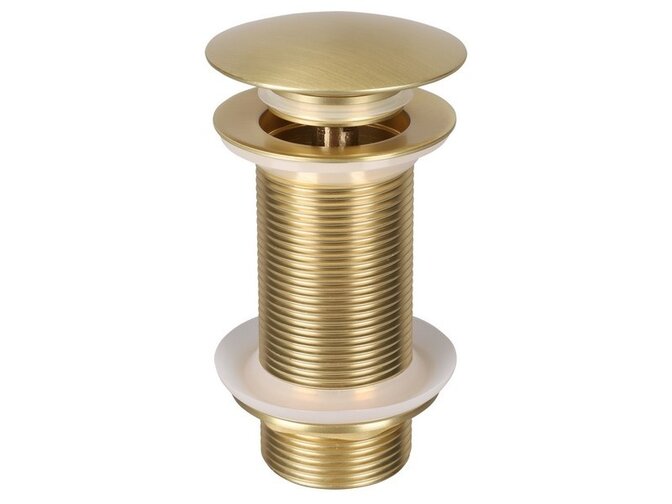 Differnz Ablaufgarnitur für Aufsatzwaschbecken Design Gold