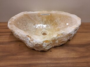 Onyx-Waschbecken – oval – 60 x 37 x 15 cm – FL22786