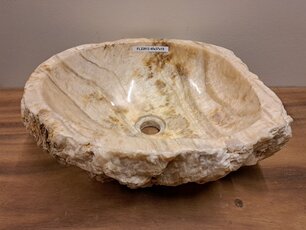 Onyx-Waschbecken – oval – 45 x 37 x 15 – FL22813