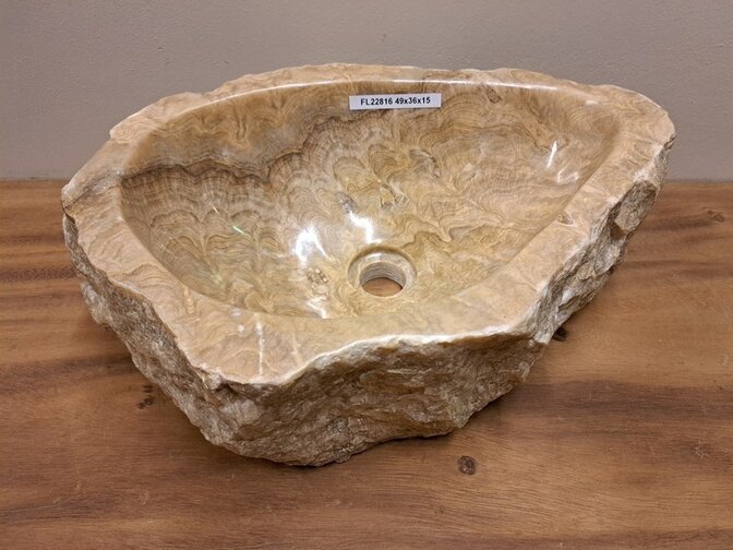 Onyx-Waschbecken – 49 x 36 x 15 – FL22816