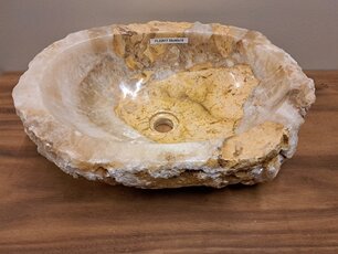 Onyx-Waschbecken – oval – 55 x 40 x 15 – FL22817