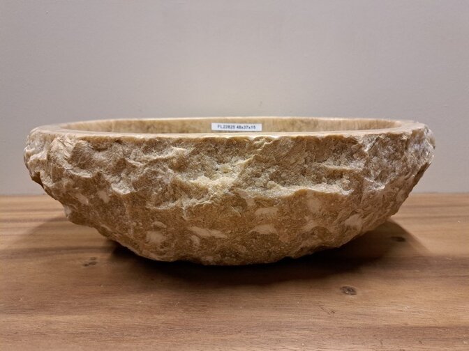 Onyx-Waschbecken – oval – 48x37x15 – FL22825