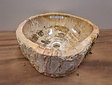Waschbecken aus versteinertem Holz – 41 x 36 x 15 cm – FL22831