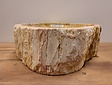 Waschbecken aus versteinertem Holz – 41 x 36 x 15 cm – FL22831
