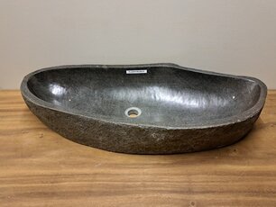 Naturstein-Waschbecken – 89 x 38 x 15 cm – FL22839