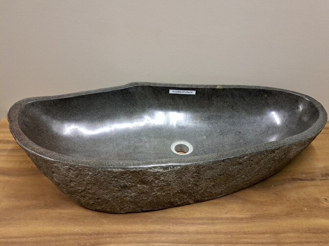 Naturstein-Waschbecken – 87 x 38 x 15 cm – FL22844