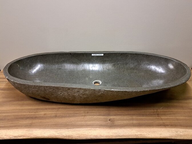 Naturstein-Waschbecken - 117x48x15cm - FL22849