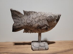 Fisch auf Ständer - 60x50x20cm