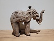 Stehender Elefant 30x30cm