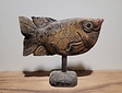 Fisch auf Ständer – farbig – 65 x 55 cm