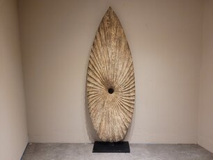 Einzigartige Deko-Wandplatte auf Ständer – 75 x 215 cm