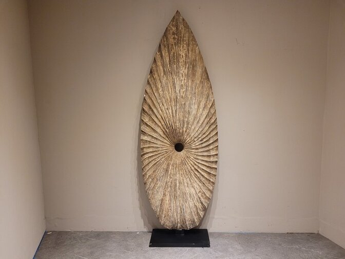 Einzigartige Deko-Wandplatte auf Ständer – 75 x 215 cm