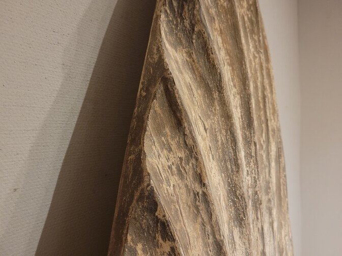 Einzigartige Deko-Wandplatte auf Ständer – 75 x 215 cm