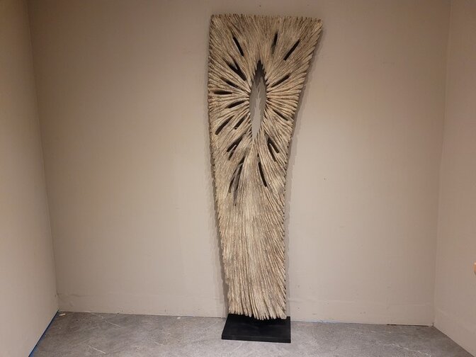 Einzigartige Deko-Wandplatte auf Ständer – 70 x 210