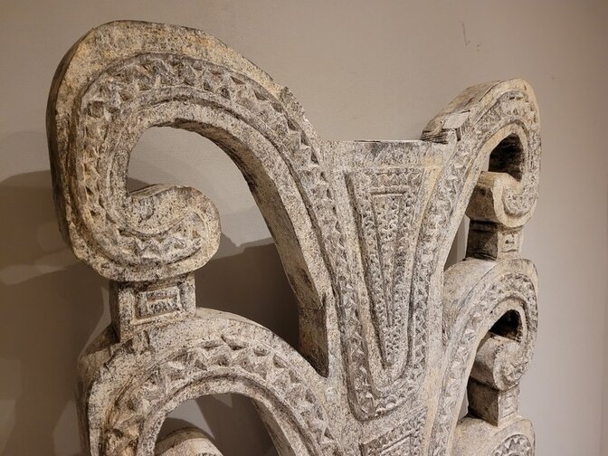 Indonesische Tür mit Rahmen – 90 x 190 cm