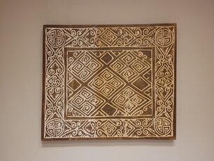 Wandpaneel mit Schnitzereien 65x75cm