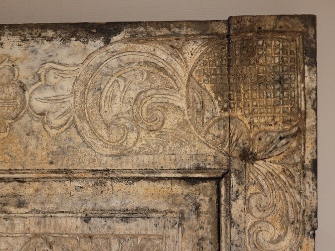 Alte indonesische Tür 65x225cm