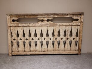 Alter Holzrahmen weiß – 135 x 80 cm – Heimdekoration