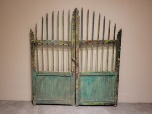 Altes Holztor – 125 x 140 cm – Dekoration