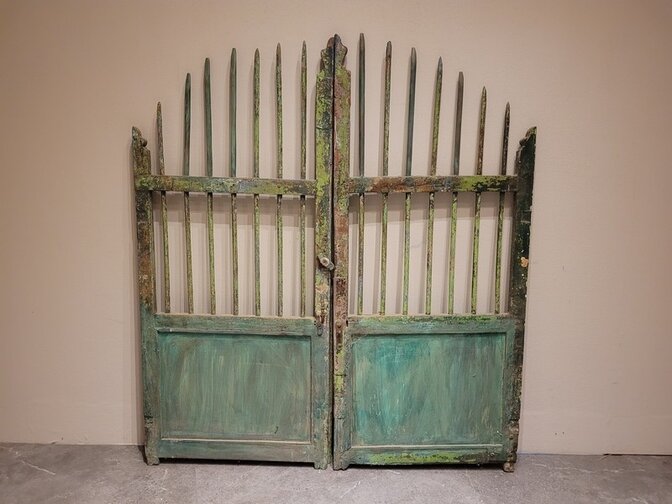 Altes Holztor – 125 x 140 cm – Dekoration