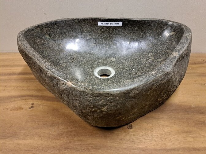 Naturstein-Waschbecken – 51x49x15 – FL22881