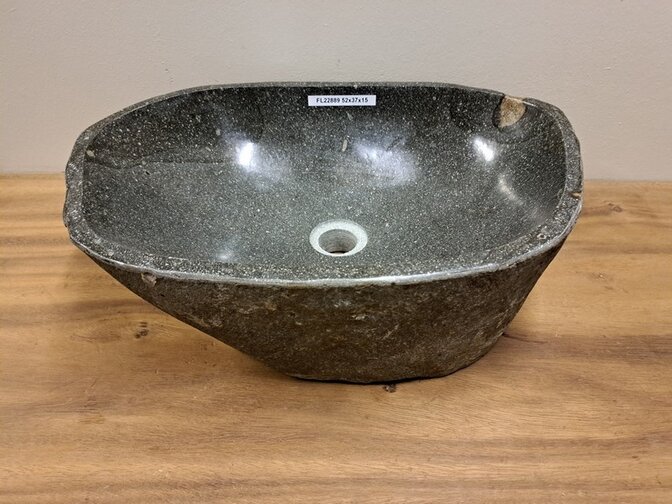 Naturstein-Waschbecken – 52x37x15 – FL22889