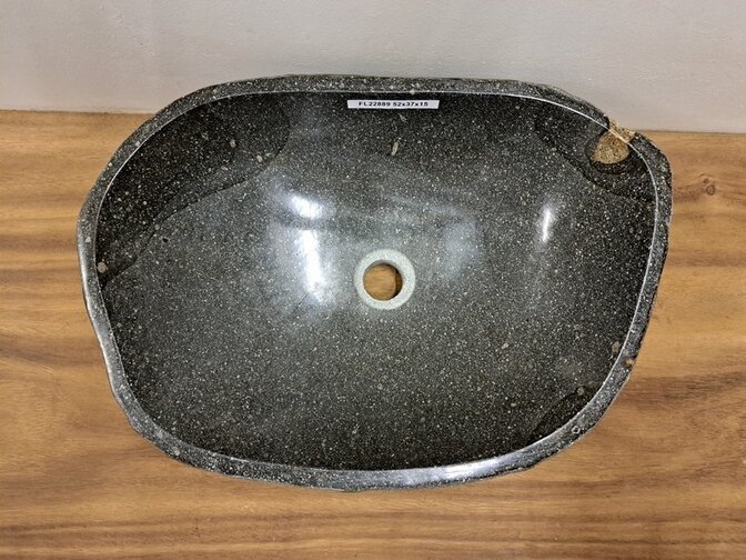 Naturstein-Waschbecken – 52x37x15 – FL22889