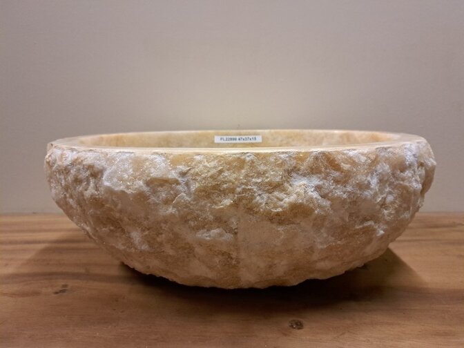 Onyx-Waschbecken – oval – 47x37x15 – FL22899