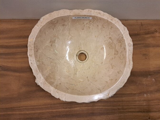 Marmorwaschbecken – 45 x 40 x 15 cm – FL22913