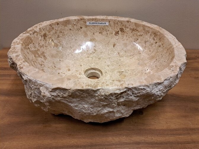 Marmorwaschbecken – 51 x 41 x 15 cm – FL22918