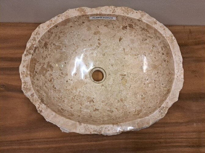 Marmorwaschbecken – 51 x 41 x 15 cm – FL22918