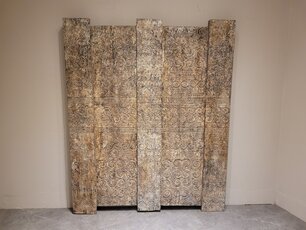 Wandpaneel mit Holzschnitzerei 145x170x10cm