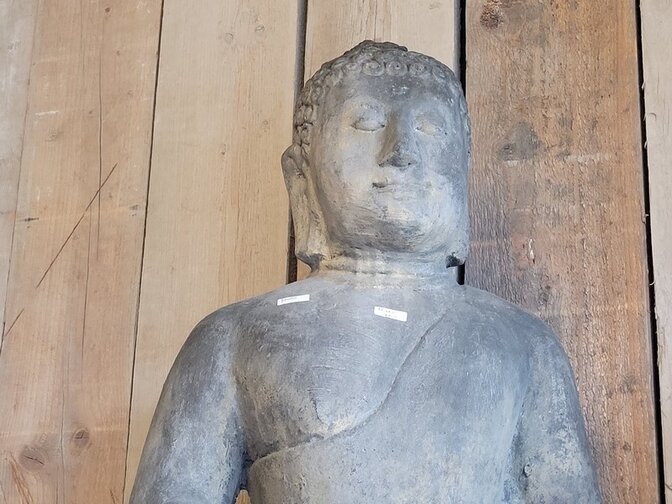 Sitzender Buddha – 80 cm – PVC – BB2499-05