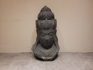 Buddha-Kopf – 110 cm – Schwarz – BB2499-06.1