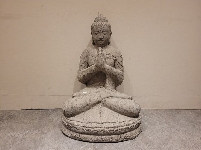 Sitzender Buddha – 80 cm – PVC – BB2499-07