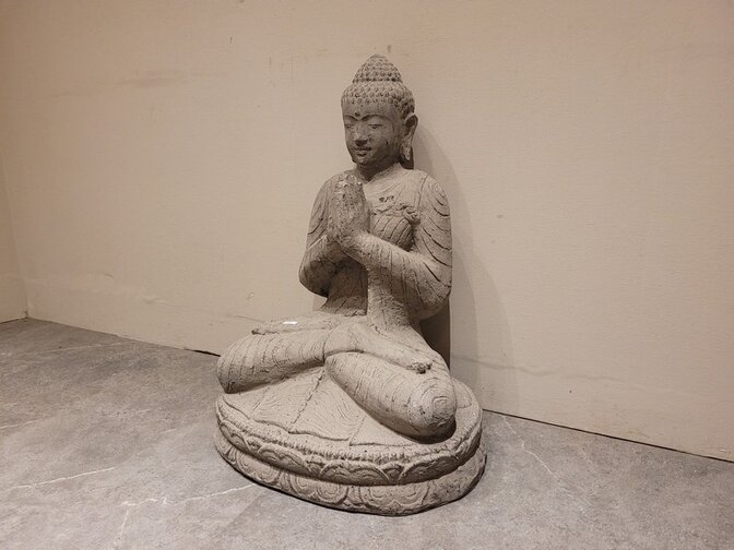 Sitzender Buddha – 80 cm – PVC – BB2499-07