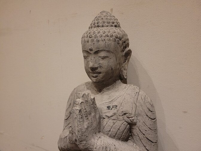 Sitzender Buddha – 80 cm – PVC – BB2499-07