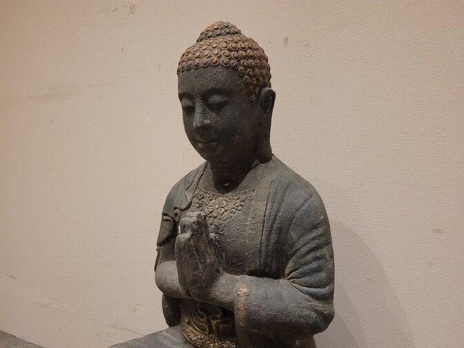 Sitzender Buddha – 80 cm – PVC – BB2499-08