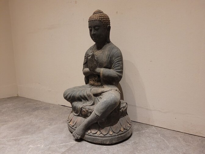 Sitzender Buddha – 80 cm – PVC – BB2499-08