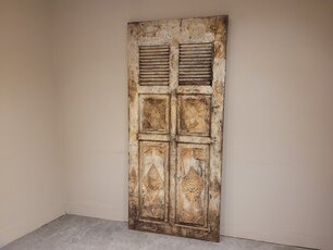 Alte indonesische Tür 90 x 200 cm – EA2464-04