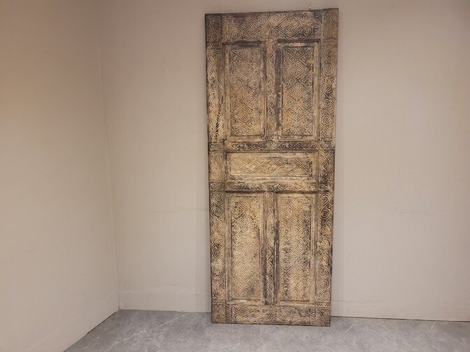 Alte indonesische Tür 80 x 200 cm – EA2464-06