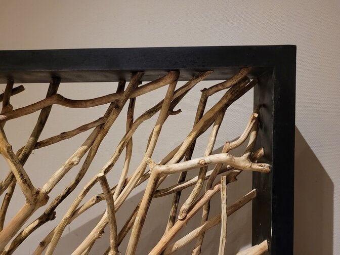 Raumteiler mit 2 Bäumen – 270 x 135 cm – NT2453-02