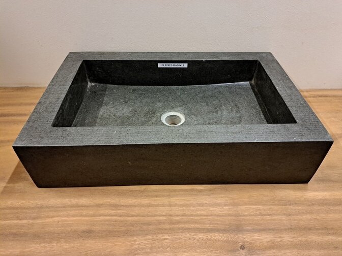 Waschbecken aus Naturstein 60x38x13cm - FL22922