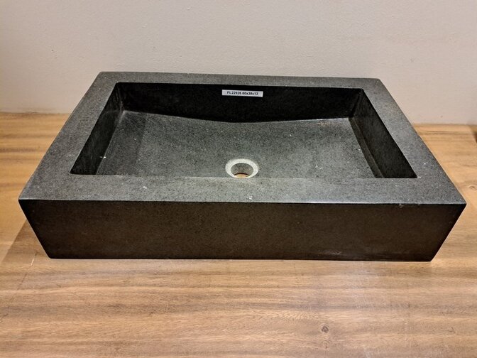 Natursteinwaschbecken – 60 x 38 x 13 cm – FL22926