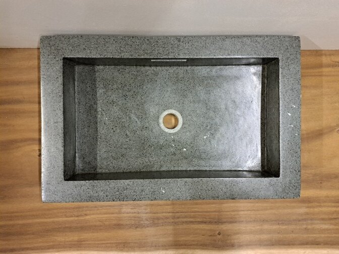 Natursteinwaschbecken – 60 x 38 x 13 cm – FL22927