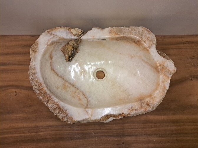 Onyx-Waschbecken – 62 x 40 x 15 – FL22935