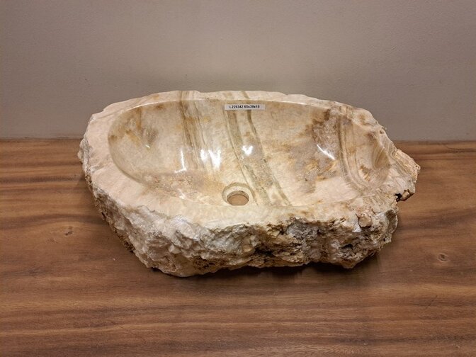 Onyx-Waschbecken – 65 x 39 x 15 – FL22942